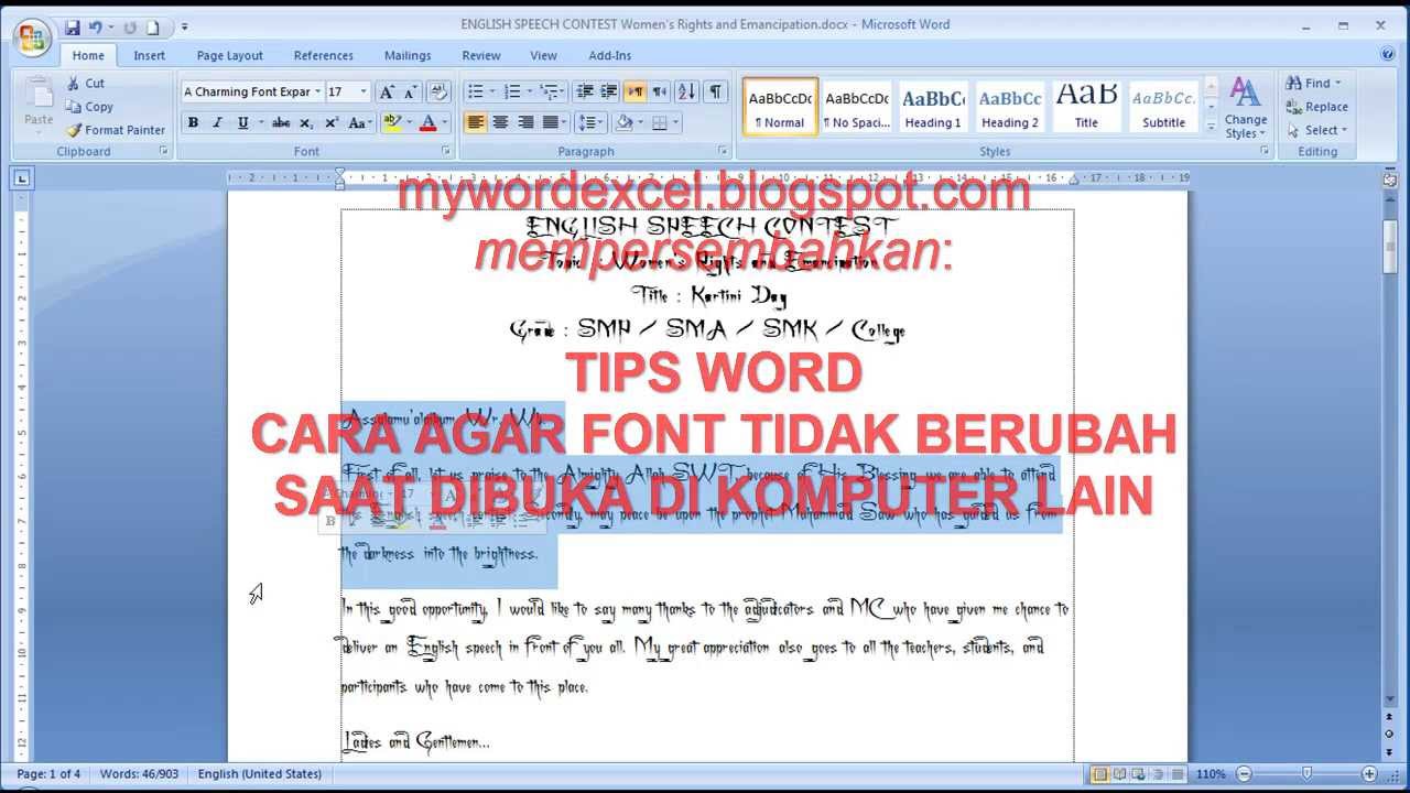 7 Rahasia Ampuh Cara Agar Font Tidak Berubah di Word Lain Agar Dokumen Tetap Rapi Total
