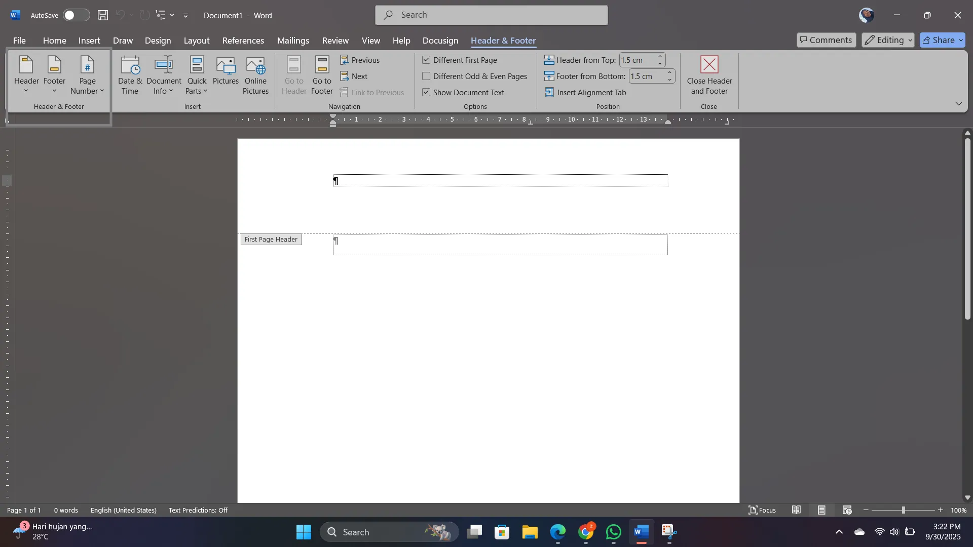 Desain Dokumen Profesional di Microsoft Word Desain Dokumen Profesional di Microsoft Word