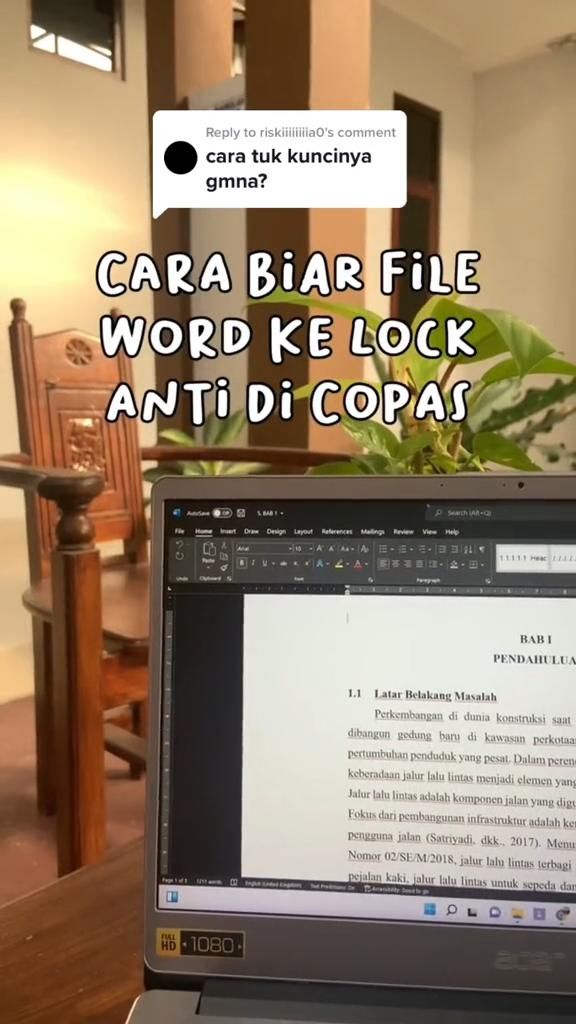 Cara Agar File Word Tidak Bisa Di Edit